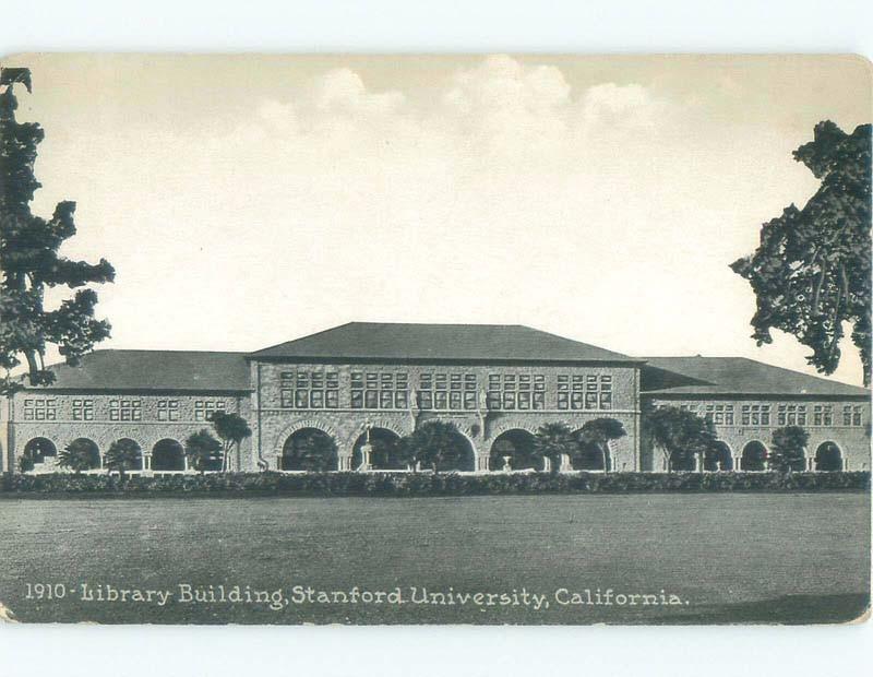 Stanford Shopping Center Palo Alto CA, Back of postcard rea…