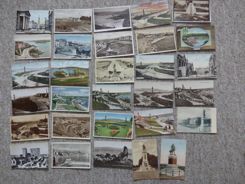 bu0158 - Plymouth , Devon - 30 postcards - All Showing