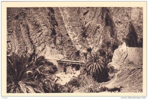 El-Kantara , Biskra Province ,  Algeria , 10-30s ; Le POnt en fer