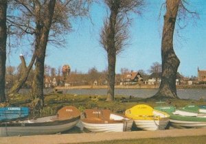 Tina Jane Claire Gareth Trixie Named Boats Suffolk Thorpeness Postcard
