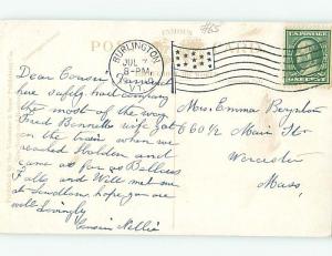 Divided-Back PARK SCENE Burlington Vermont VT hk8040