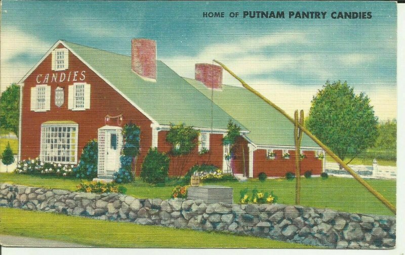 Danvers, Mass., Home of PUTNAM PANTRY CANDIES