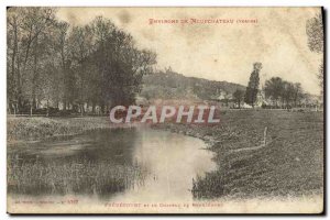 Old Postcard From Around Neufchateau Frebecourt and the castle of Bourlemont