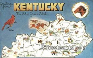 Greetings from, KY      ;     Greetings from, Kentucky 