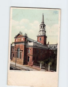 Postcard Christ Church, Philadelphia, Pennsylvania