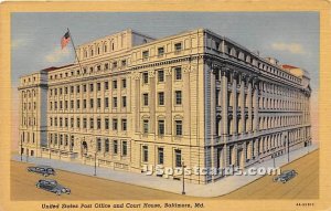 United States Post Office & Court House in Baltimore, Maryland