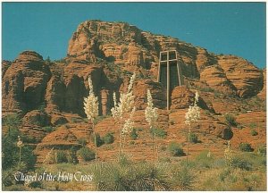 Chapel Of The Holy Cross, Sedona, Arizona, Chrome Postcard #2