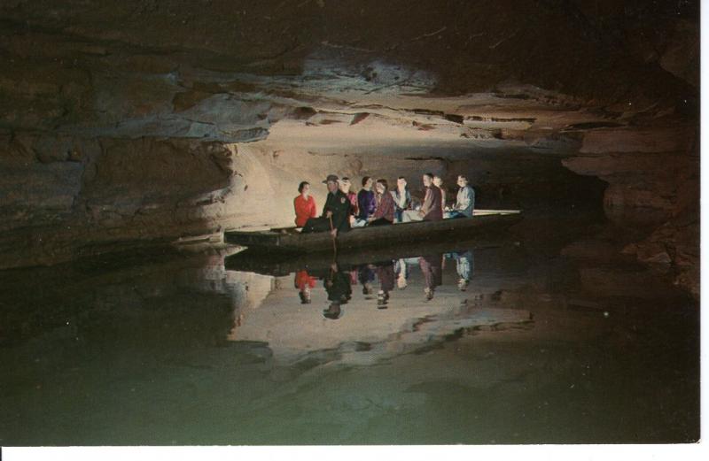 US    PC2363 ECHO RIVER IN MAMMOTH CAVE, KY