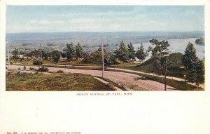 Undivided Back Postcard 62. Indian Mounds, St. Paul MN Unposted Nice,V.O. Hammon