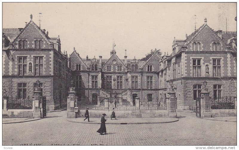 L'Hotel De Ville, Orleans (Loiret), France, 1900-1910s