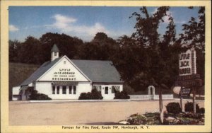 Newburgh New York NY Little Jack Horner Restaurant Vintage Postcard