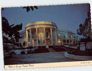 Postcard The Crystal Pistol at Night Atlanta Georgia USA