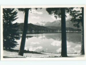 Pre-1962 rppc NICE VIEW Jasper Alberta AB W1009