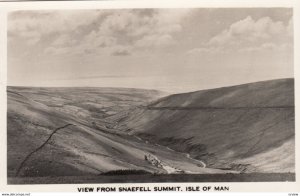 RP: Isle of Man , View from Snaefell Summit , 1930s