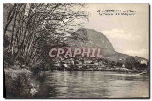 Old Postcard Grenoble Isere La Tronche and St Eynard