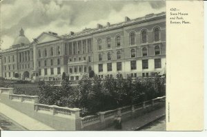 State House And Park, Boston, Mass.