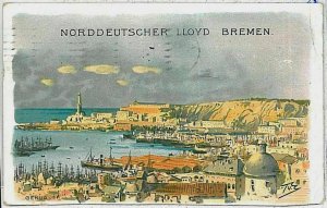 33096 - Postcards VINTAGE POSTCARD - GERMANY - BREMEN 1910 - LLOYDS-