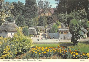 uk52552 mockingdon villaage model village babbacombe devon real photo  uk