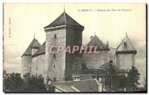 Old Postcard Annecy Chateau des Ducs de Genevois