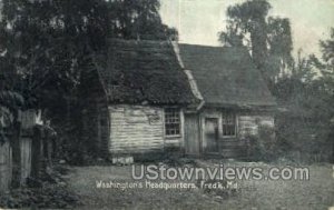 Washington's Headquarters in Frederick, Maryland