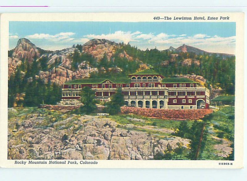 Linen HOTEL SCENE Estes Park - Near Denver Colorado CO AE1678