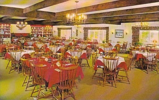 The Colonial Room At The Sportsman Motel Blakeslee Pennsylvania