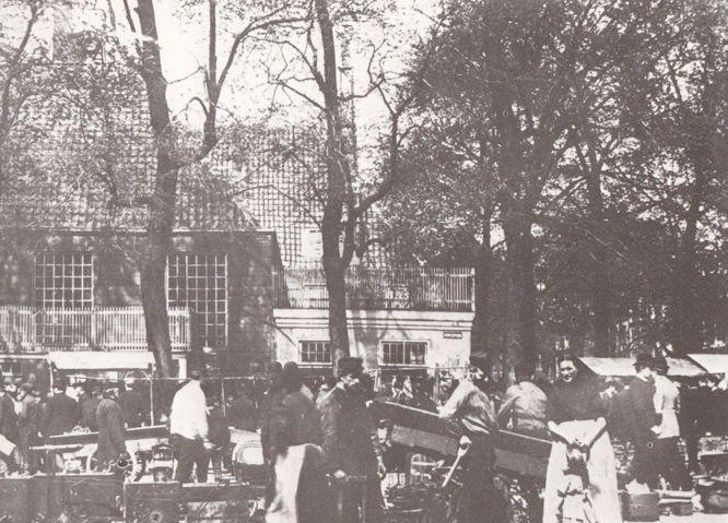 Slootstraat Madelievenstraat Gezien Amsterdam in 1902 Postcard