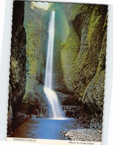 M-214306 Oneonta Falls Oneonta Gorge on Oregon's Columbia River Scenic Highway