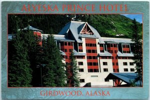 Postcard - Alyeska Prince Hotel - Girdwood, Alaska