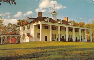 East Front of George Washington's Home Mount Vernon, Maryland MD