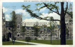 Dorm Quadrangle, Duke University in Durham, North Carolina