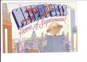 Metropolis, Home of Superman, Comic Book, DC 1998