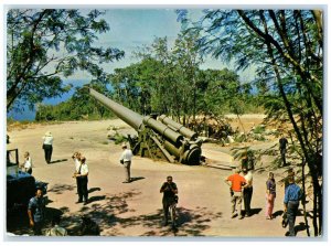 1964 Battery Hearn Corregidor Island Philippines Vintage Unposted Postcard