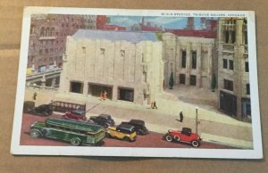 VINTAGE .01 POSTCARD UNUSED - W-G-N STUDIOS, TRIBUNE SQUARE, CHICAGO ILL.