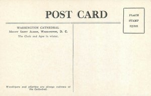 Washington Cathedral Mt Saint Alban DC Postcard