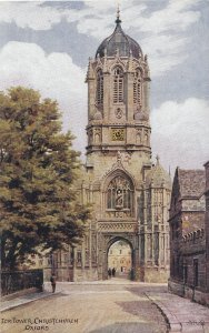 Oxfordshire Postcard - Tom Tower, Christchurch, Oxford  U354