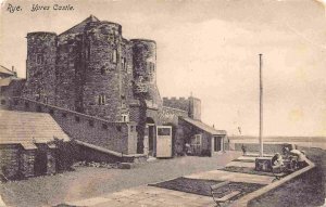 Ypres Castle Tower Rye East Sussex England UK 1905 postcard