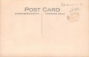 E83/ Damascus Mahoning Ohio RPPC Postcard School House c1910 Building 9