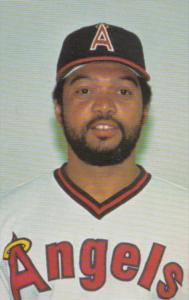 Baseball Reggie Jackson California Angles 1983
