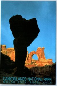 Molar Rock / Angel Arch, Needles District, Canyonlands National Park - Utah