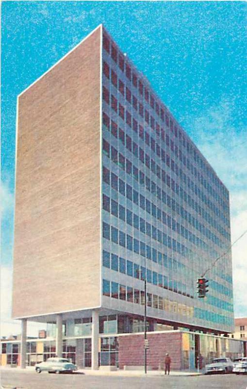 Simms Building Albuquerque New Mexico NM Chrome Postcard