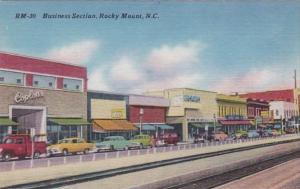 North Carolina Rocky Mount Main Street Business Section