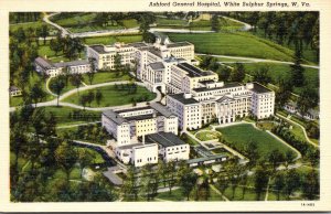 West Virginia White Sulphur Springs Ashford General Hospital Curteich