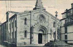 Spain - La Coruña Iglesia De Santa Maria Colegiata 02.13 