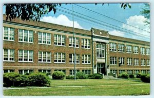 BROOKFIELD, Missouri MO ~ BROOKFIELD HIGH SCHOOL c1950s Linn County Postcard