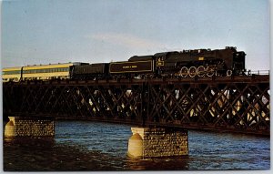 Delaware & Hudson Railway's Sesquicentennial 1823-1973 Locomotive #2102 Postcard