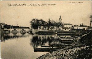 CPA CHALON-sur-SAONE - Vue prise des Granges Forestiers (386821)