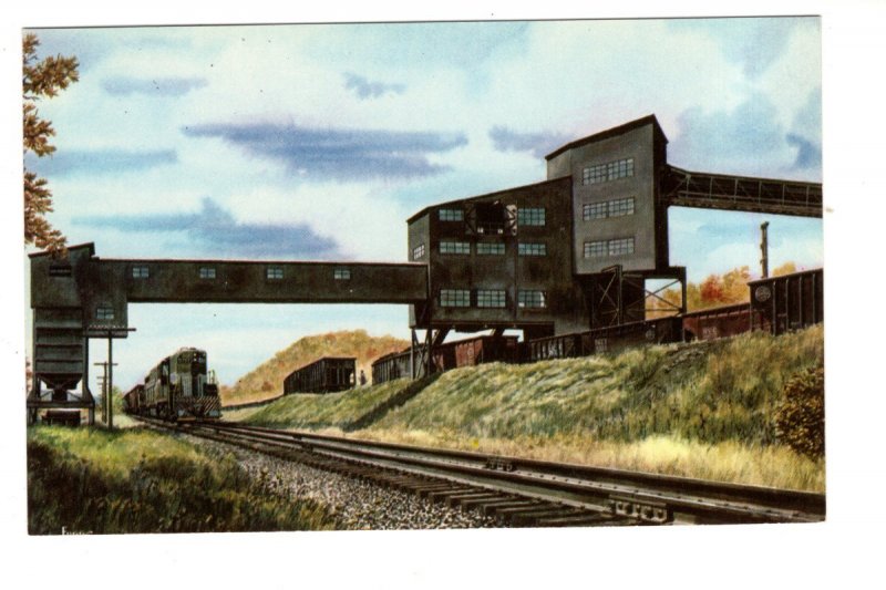 Pittsburgh & Lake Erie Railroad Train, Republic Steel, Jacobs Creek Pennsylvania