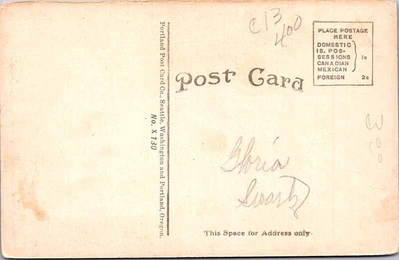 Postcard BUILDING SCENE Seattle Washington WA AM3295