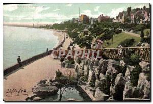 Old Postcard The gardens Dovercourt